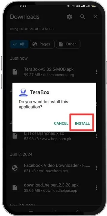 Download Terabox mod apk 3