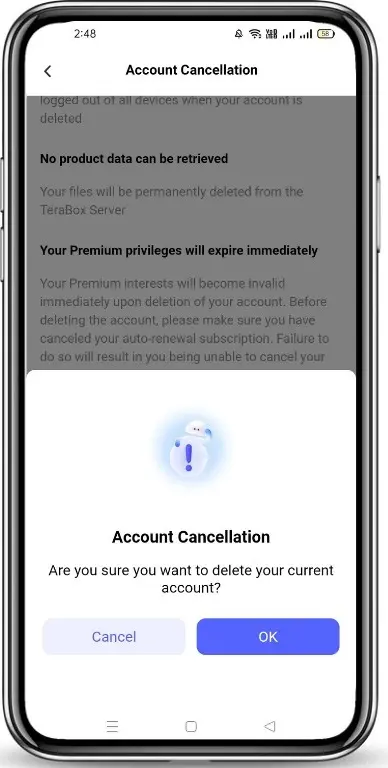 How To Delete Terabox Account? Latest 2024 Best Guidance 7