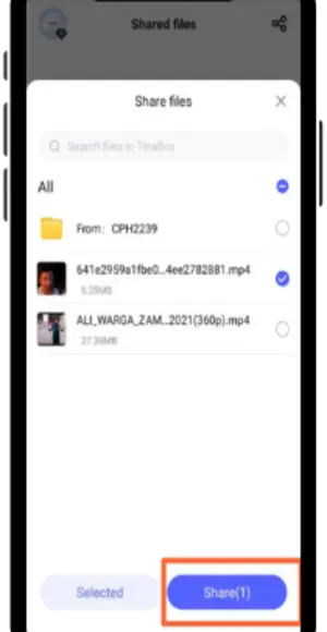 How to share data with friends? 2