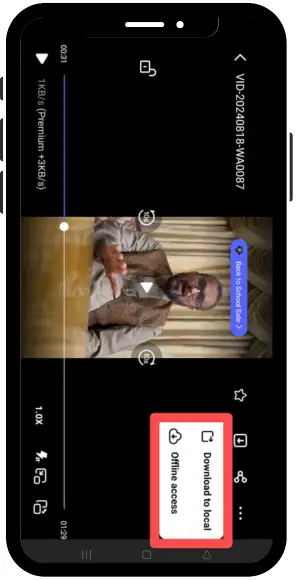 method Save video from Terabox to local for iOS users 1